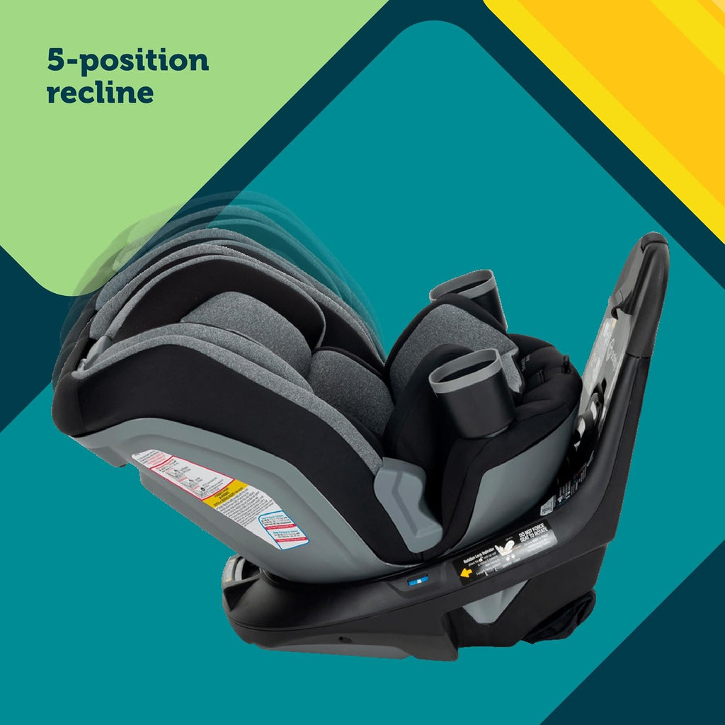 Safety 1st Turn and Go 360 DLX 360 Car Seat, Rotating All-in-One Convertible Car Seat, Stonington