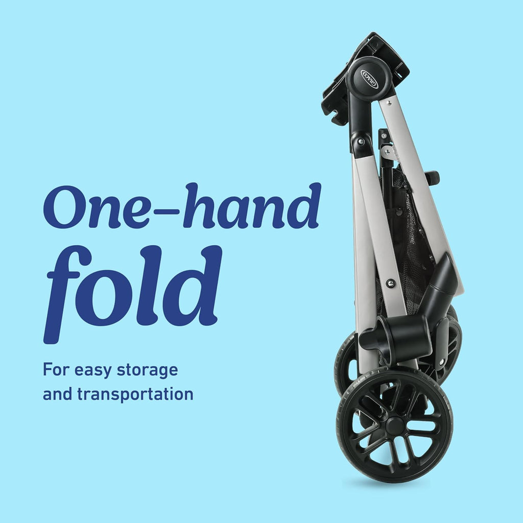 Graco Modes Pramette 3-in-1 Travel System (Stroller & Car Seat), Ellington