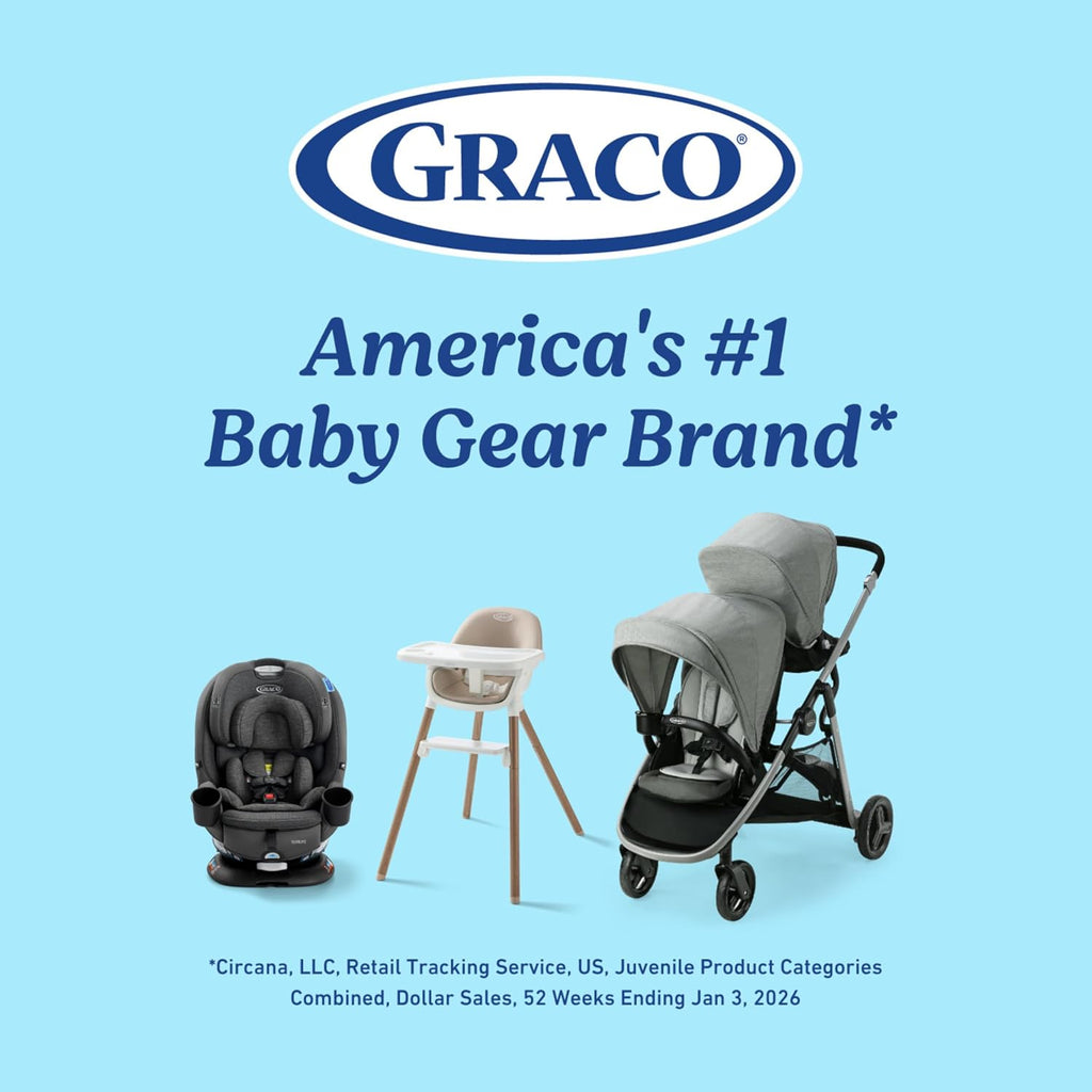 Graco Extend2Fit 2-in-1 Convertible Car Seat, Gotham