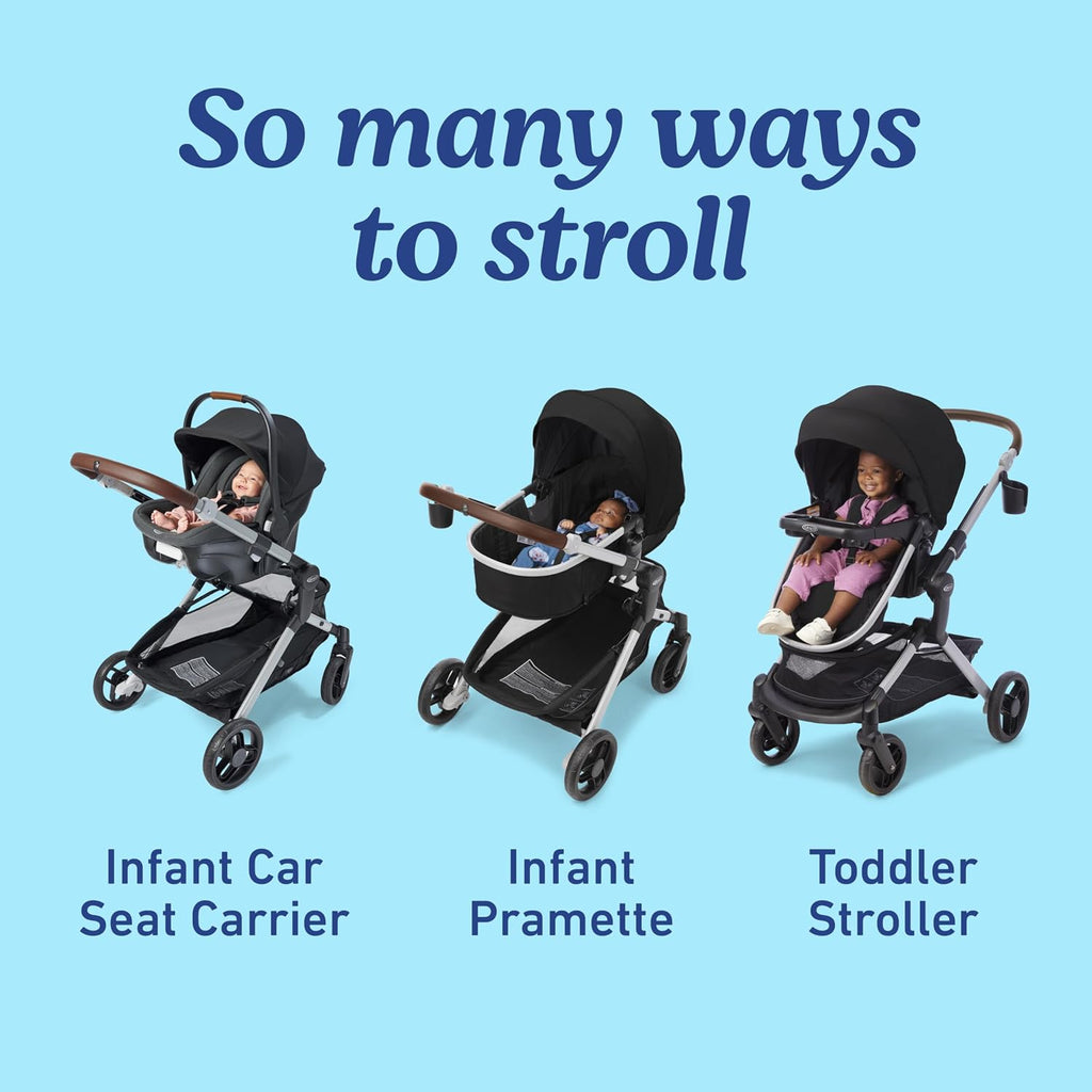 Graco Modes Nest 3-in-1 Travel System (Stroller & Car Seat), Sullivan
