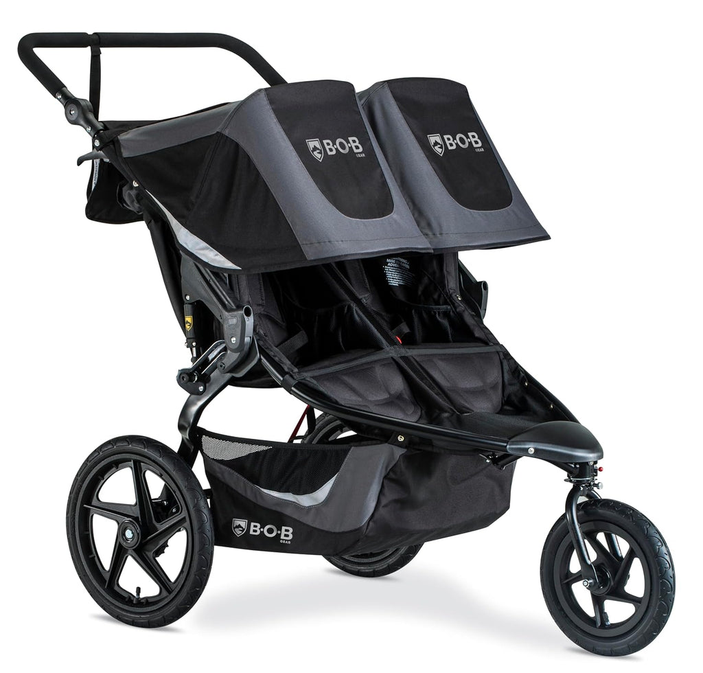 BOB Gear Revolution Flex 3.0 Duallie Jogging Stroller — Graphite Black