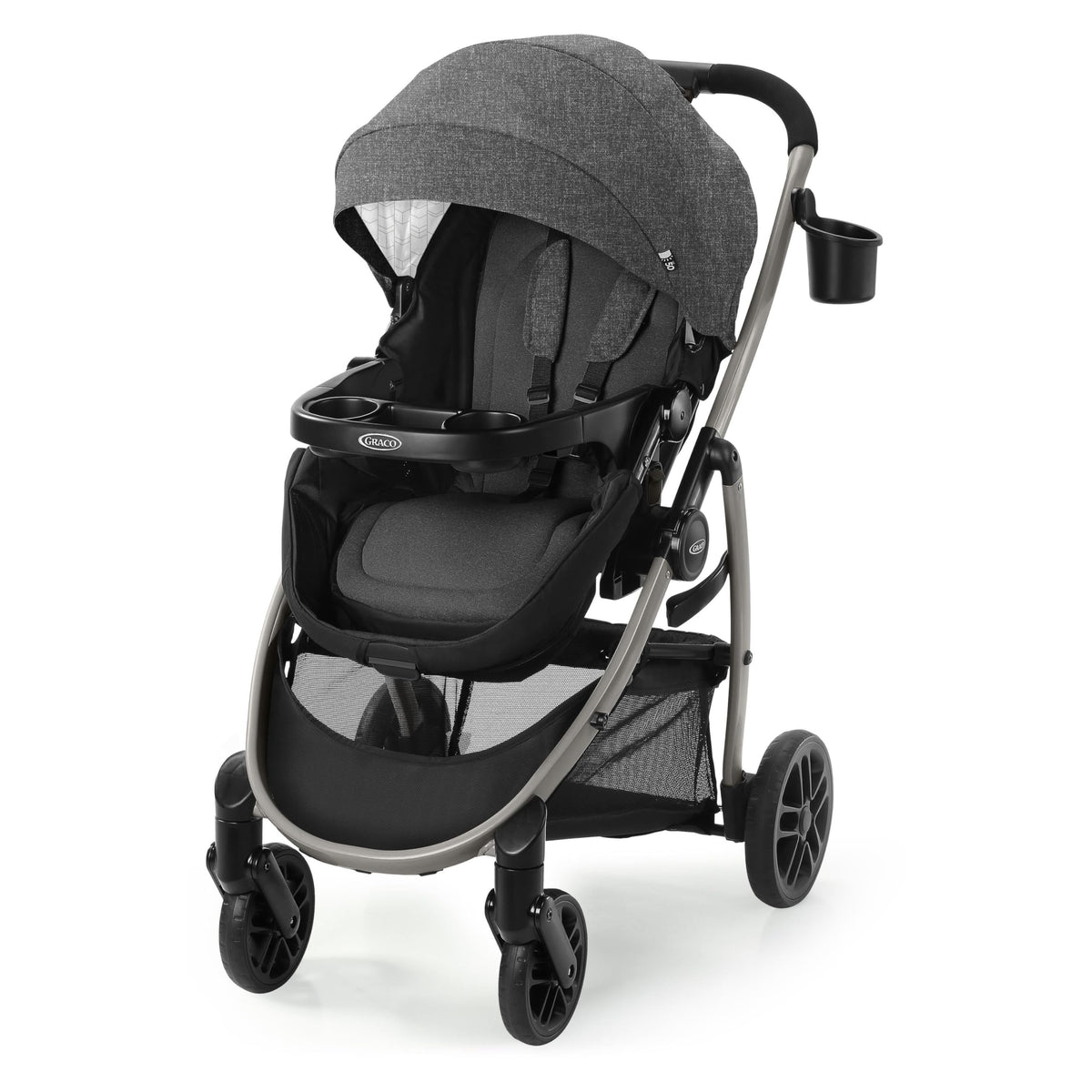 Graco Modes Pramette 3-in-1 Travel System (Stroller & Car Seat), Ellington