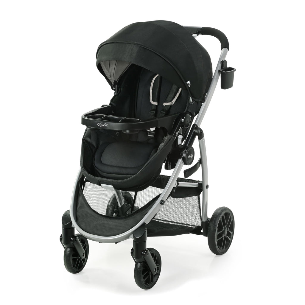 Graco Modes Pramette 3-in-1 Travel System (Stroller & Car Seat), Ellington
