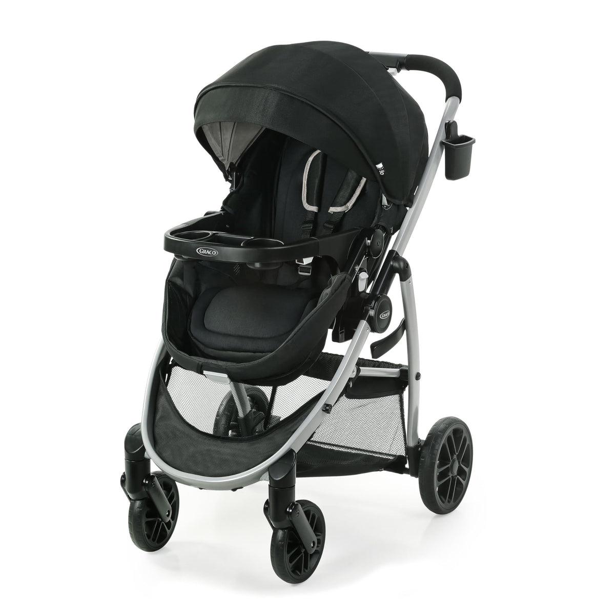 Graco Modes Pramette 3-in-1 Travel System (Stroller & Car Seat), Ellington