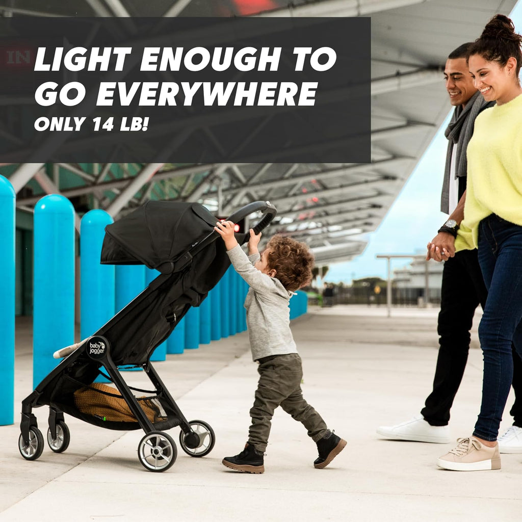Baby Jogger City Tour 2 Travel Stroller, Pitch Black