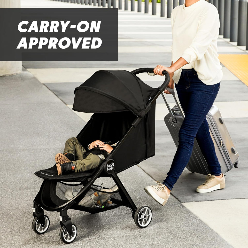 Baby Jogger City Tour 2 Travel Stroller, Pitch Black
