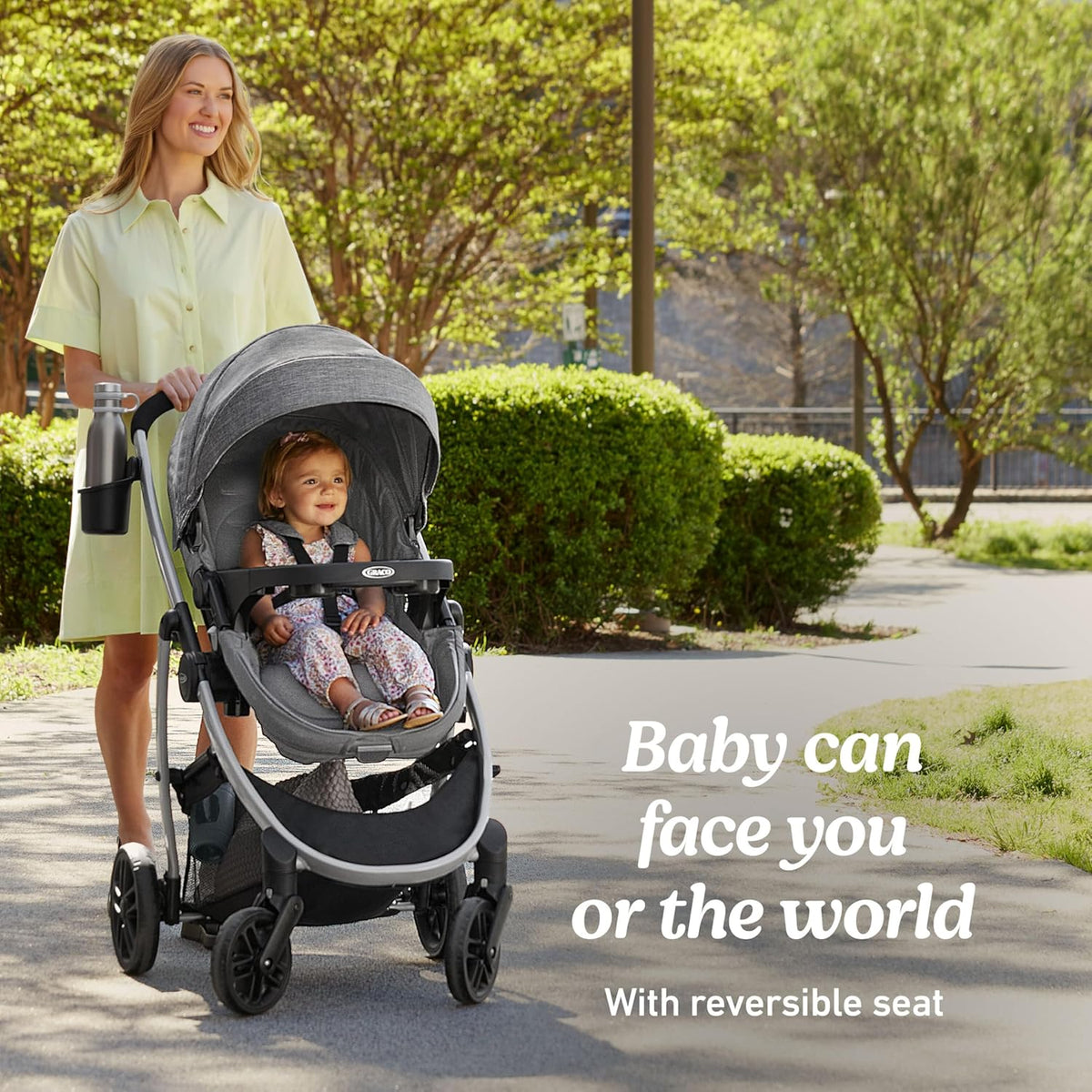 Graco Modes Pramette 3-in-1 Travel System (Stroller & Car Seat), Ellington